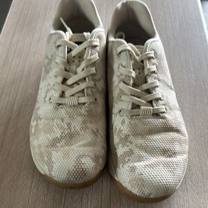 NOBULL Athletic Shoes in Cream and Tan